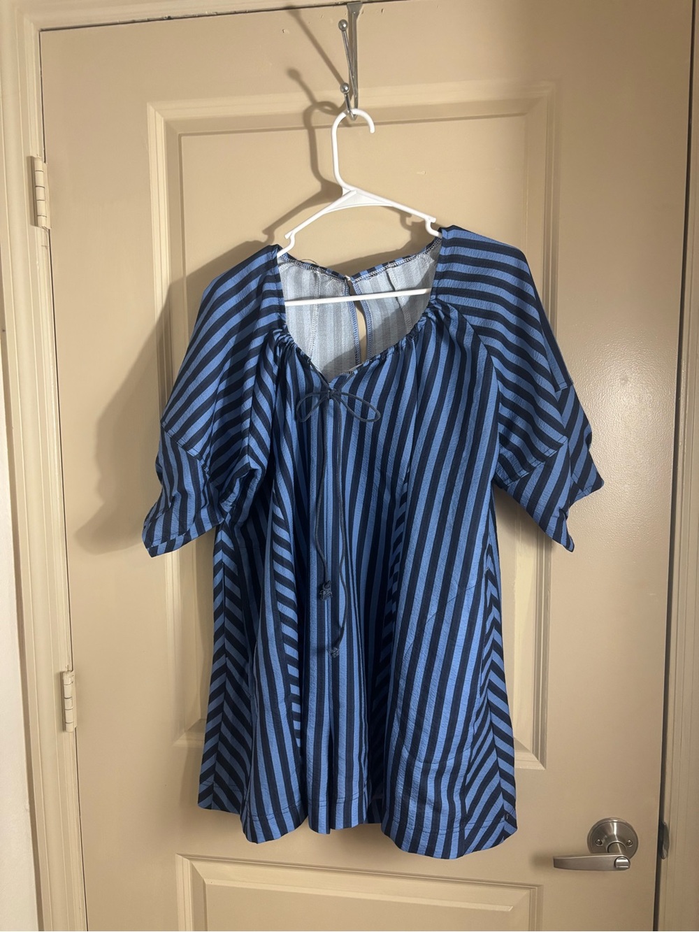 Blue Striped Women’s Tunic Top
